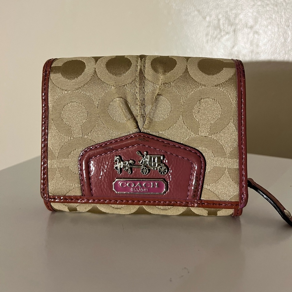 COACH Monogram Wallet